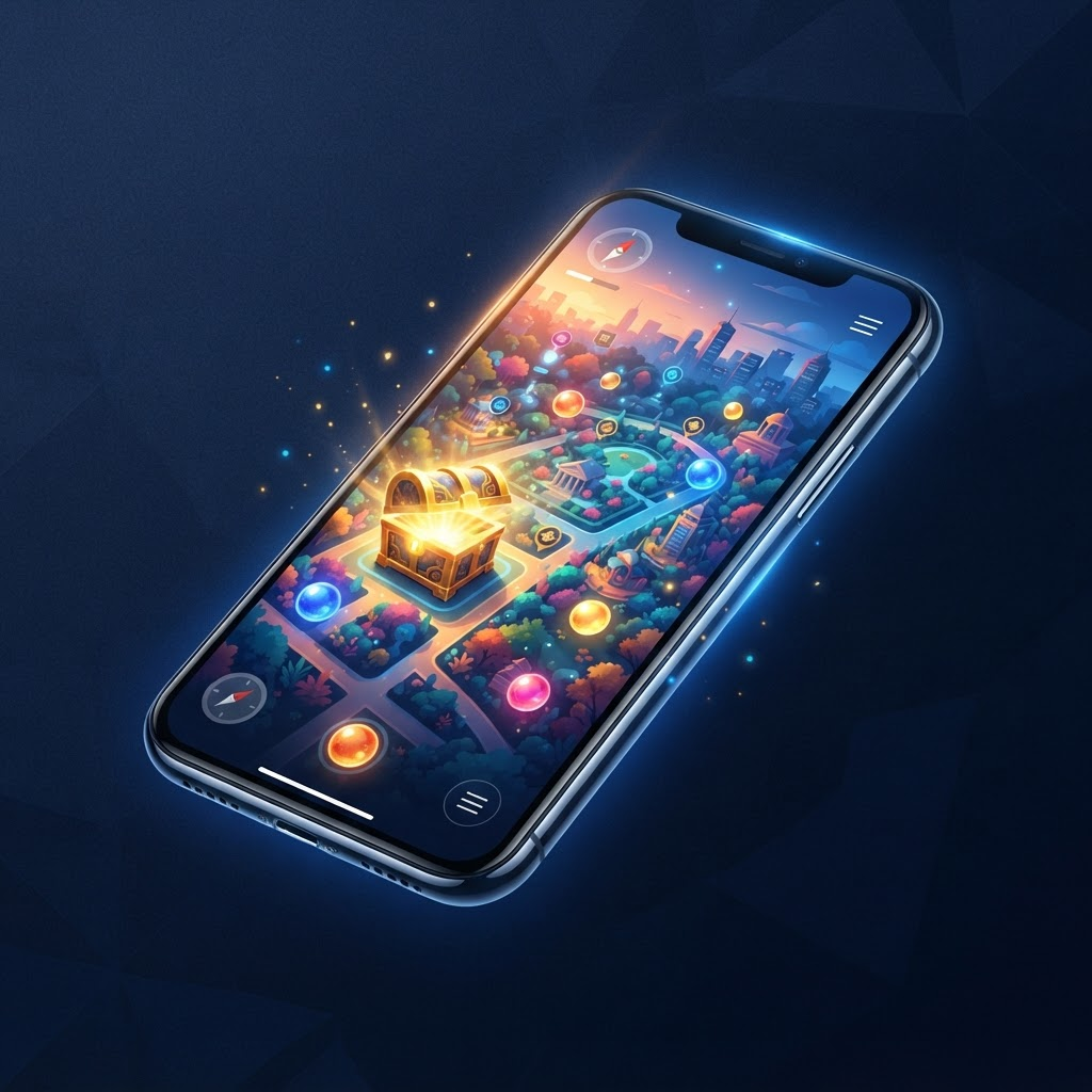 Premium reward guide on a mobile phone